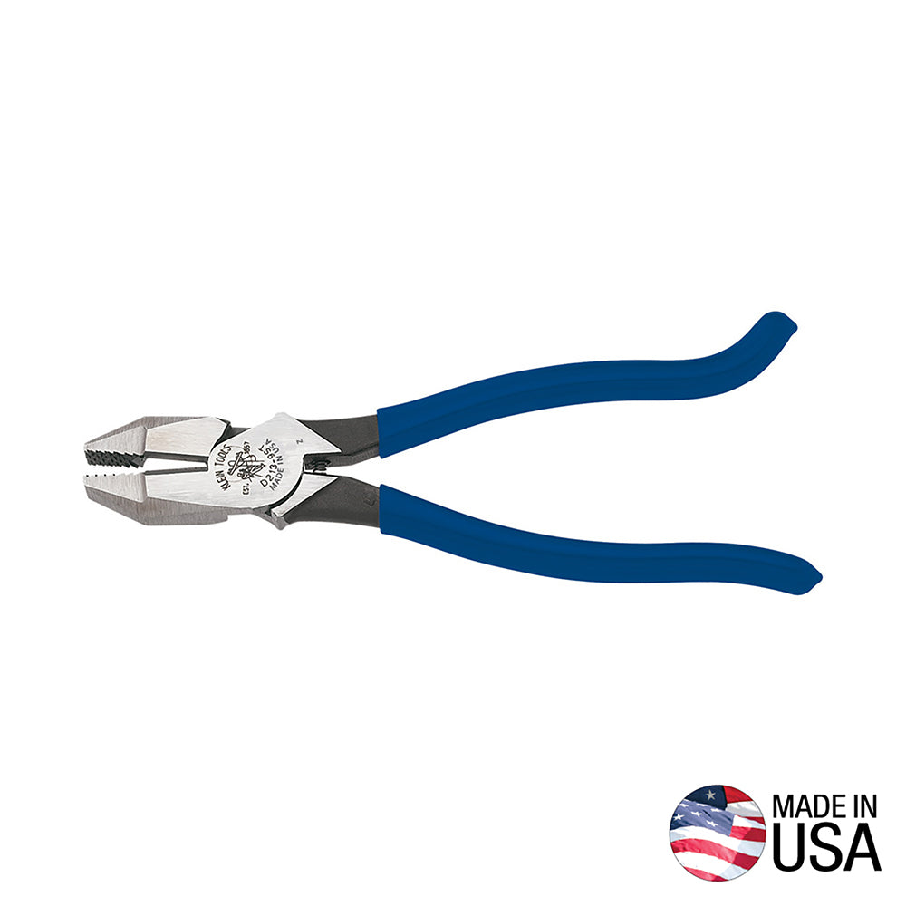 Klein Tools D213-9ST High-Leverage Ironworker's Pliers 9"