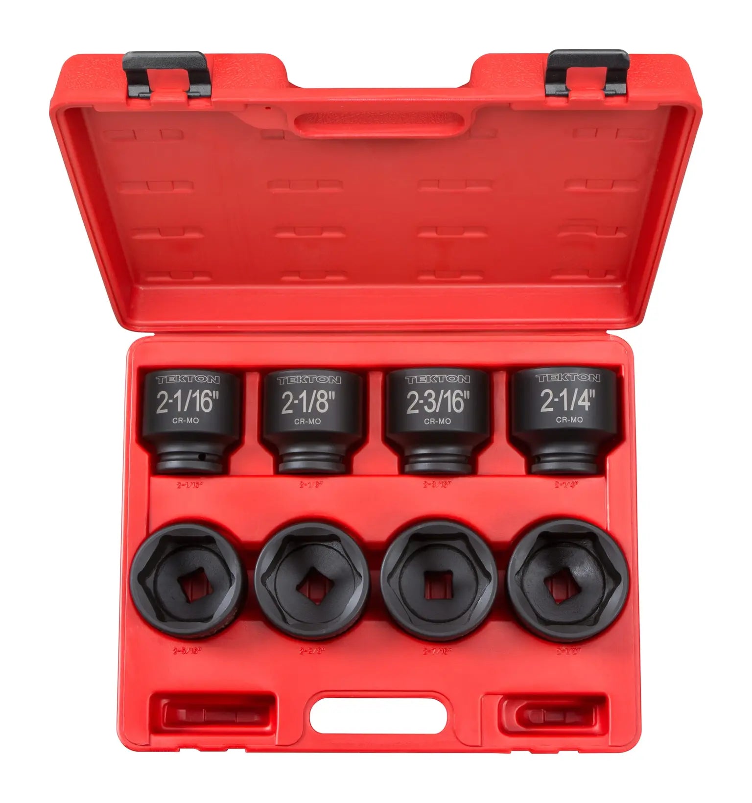 Tekton 4893 3/4 Inch Drive 6-Point Impact Socket Set, 8-Piece (2-1/16 - 2-1/2 in.)