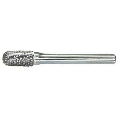 Drillco 7C132BDC Solid Carbide 7000C Series Carbide Bur, 1/2 Inch dia., 1 Inch L, Cylindrical Ball Nose