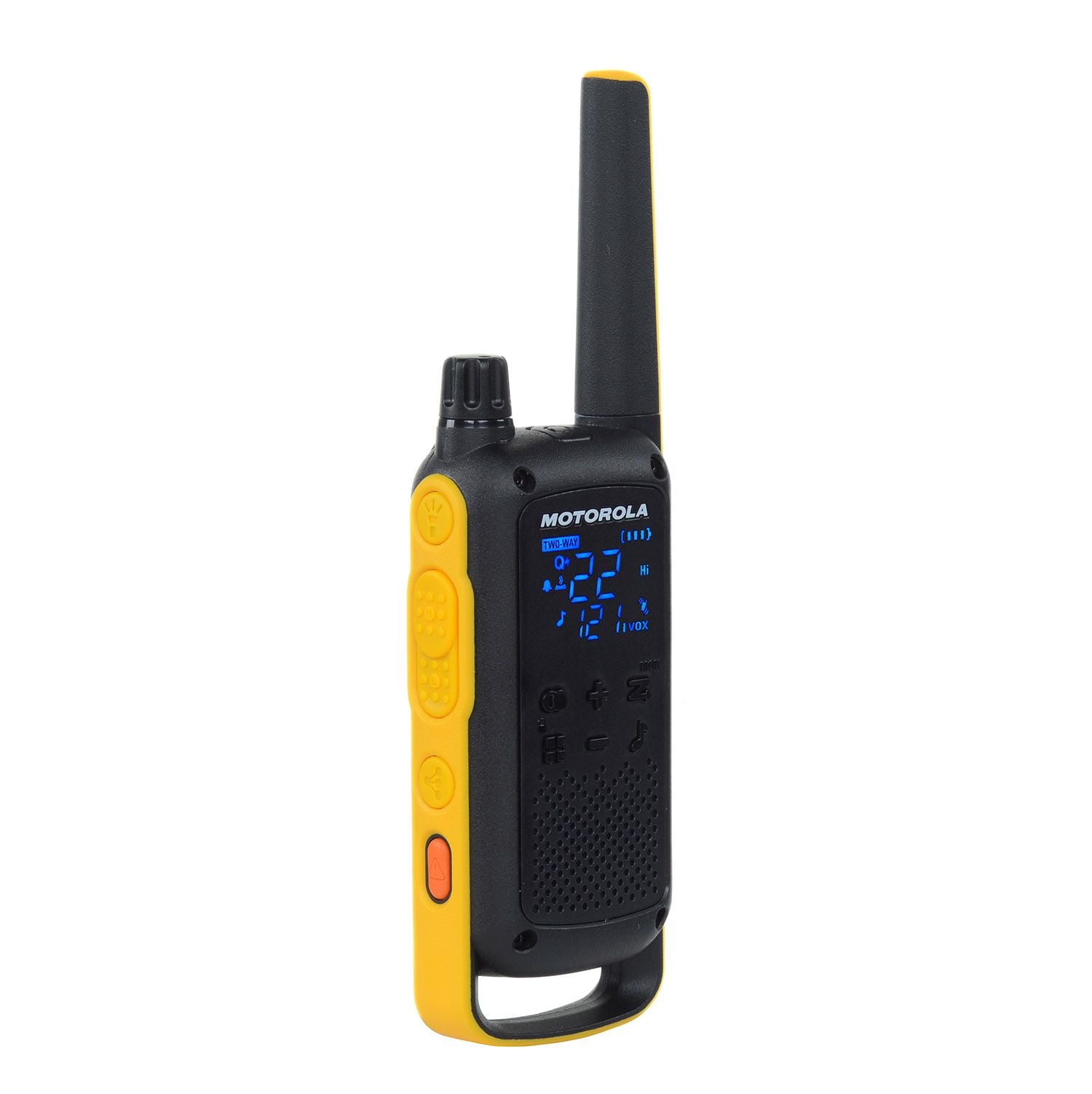 Motorola Solutions - TALKABOUT T470 Series Walkie Talkies, Yellow, Wireless, LED Flashlight
