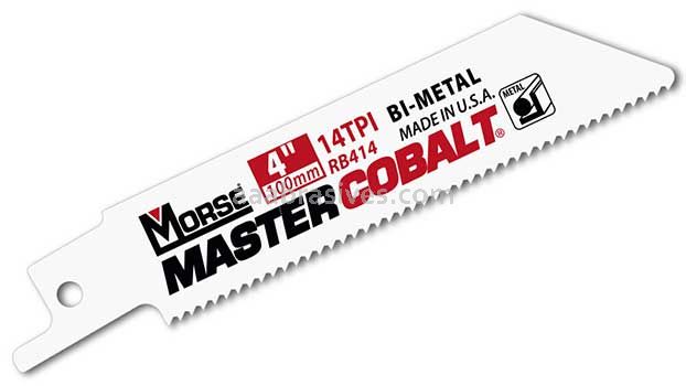 MK Morse 400183 Master Cobalt® Wood Reciprocating Saw Blade 6" x 3/4" x .035" 6 TPI | 50 Blades/Pkg