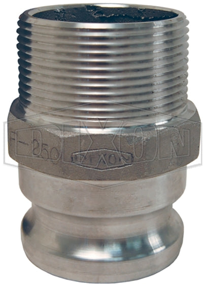 300-F-AL - Dixon Cam & Groove Type F Adapter x Male NPT, 3"