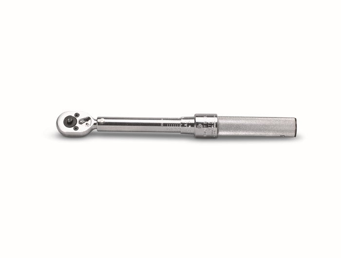 Wright Tool 3477 3/8" Drive Click Torque Wrench with Ratchet Handle 10-100' lbs