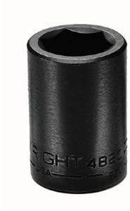 Wright Tool 4832 1 - 1/2 Drive 6-Point Standard Impact Socket by Wright Tool