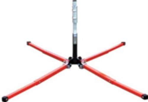 Dicke Safety SDL1000W Dynalite Sign Stand, 22" Steel Legs with Screwlock