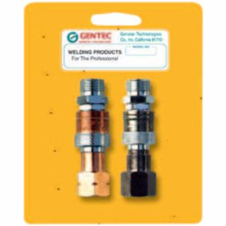 Quick Connector Sets, Hose-to-Torch Connector Set 145 psi, Fuel/Oxygen