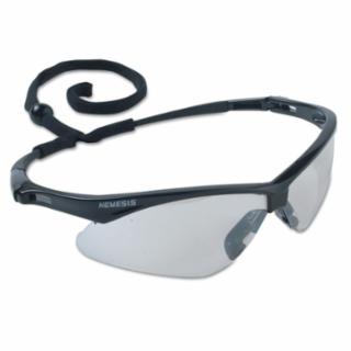 KleenGuard V30 Nemesis Safety Glasses, Indoor / Outdoor Lens with Black Frame (1 pair)
