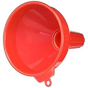 LubriMatic 75-069 Polyethylene Plastic Funnel w/ Screen - 16 Ounce