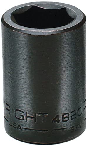 Wright Tool 4820 5/8-Inch - 1/2-Inch Drive 6-Point Standard Impact Socket