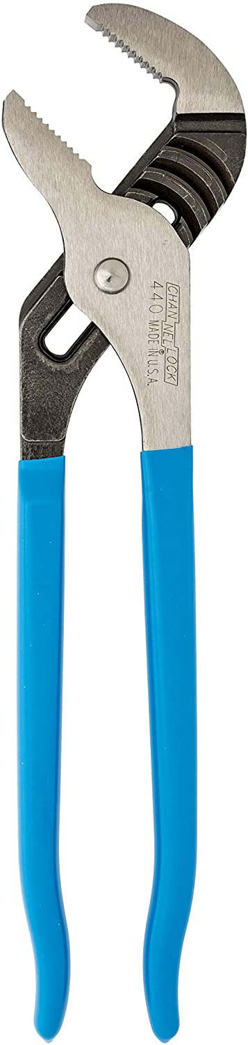 Channellock 440 12" Straight Jaw Tongue & Groove Pliers (440-BULK)