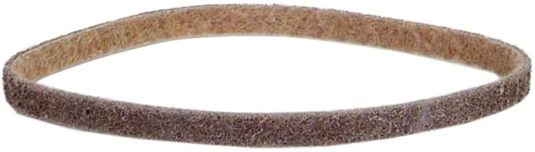 Norton 66261011420 Aluminum Oxide File Belts (1/4 x 18 Inch), Brown