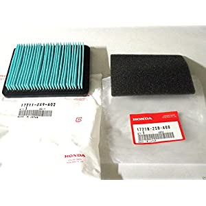 Air filter kit for Honda 17211-ZS9-A02 (17211-ZS9-A02 and 17218-ZS9-A00)