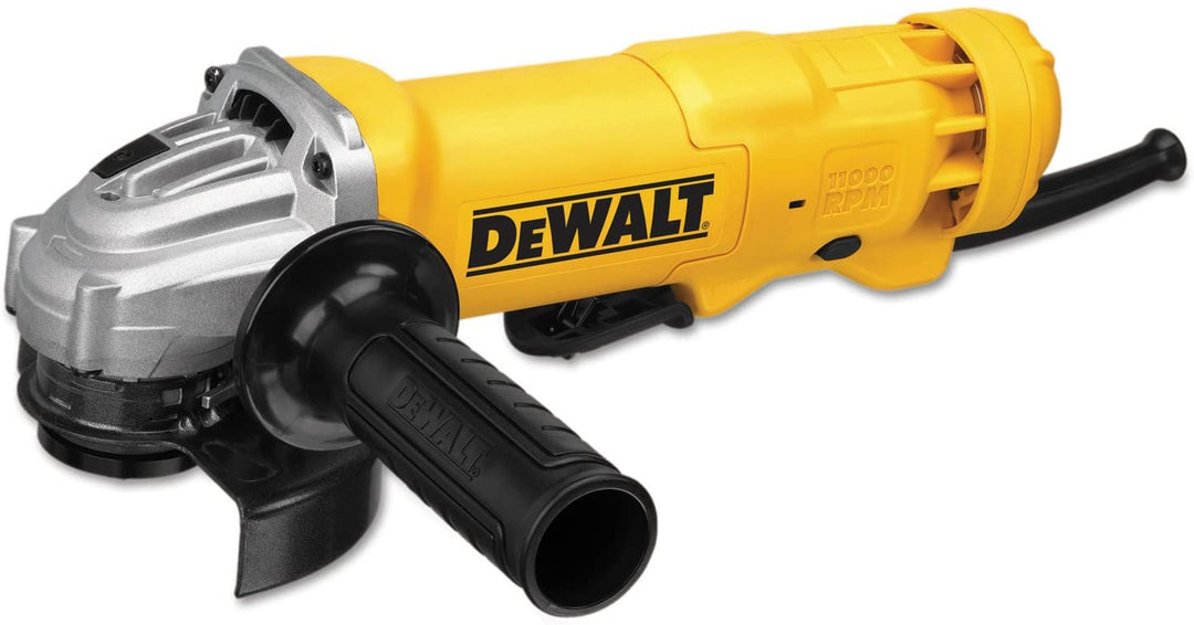 DEWALT Angle Grinder Tool, 4-1/2-Inch, Paddle Switch with No Lock, 11-Amp (DWE402N)