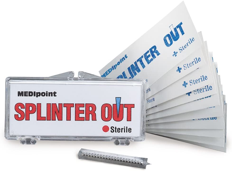 First Aid Only® 22-410 Splinter Out, 10 Components, For Use With Splinter