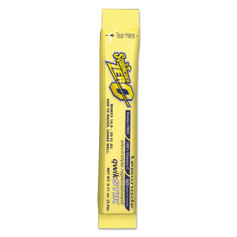 Sqwincher - Qwik Stik Sugar Free Lemonade (50 per bag) 159060103