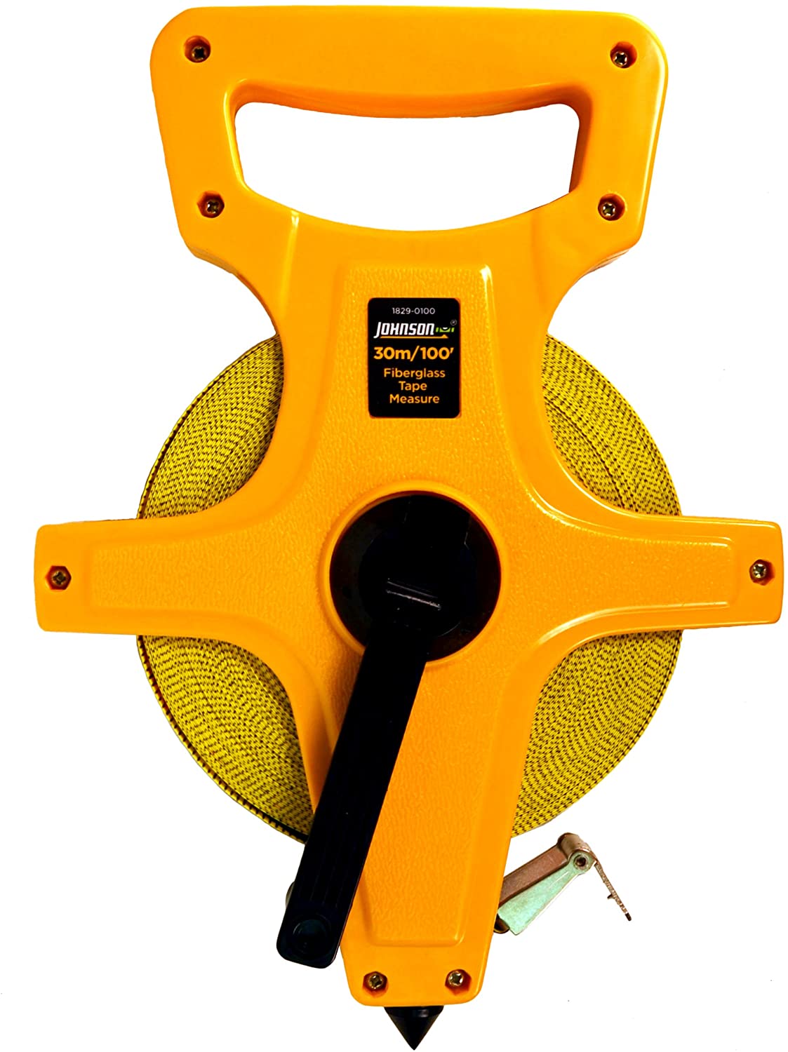 Johnson Level 1829-0100 30M and 100 Ft. X 0.5 In. Fiberglass long tape