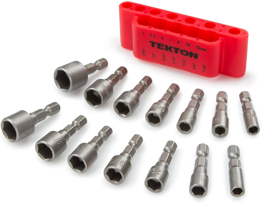 MIT Tekton Thread Screwdriver Bit Set, 14 Piece