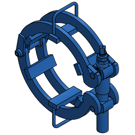 KC Welding 36" Heavy Duty Ratchet Clamp