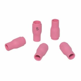 Alumina Nozzle TIG Cup, 5/16 in, Size 5, For Torch 9, 20, 22, 24, 25, Standard