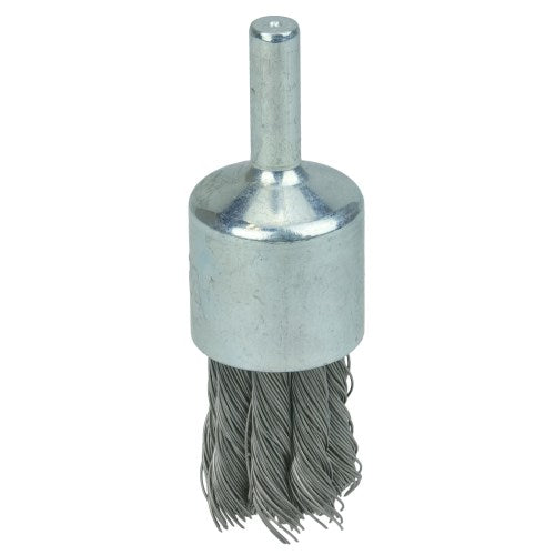 3/4" KNOT WIRE END BRUSH, .020" STEEL FILL