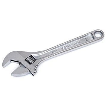 Large : Crescent AC212VS Adjustable Wrench Plated Finish 12 Inch
