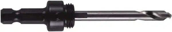 1-1/4 to 6" Tool Diam Compatibility, Hex Shank, High Speed Steel Integral Pilot Drill, Hole Cutting Tool Arbor