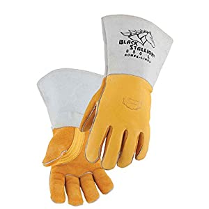 Revco 850XXL Flame Resistant Nomex Lined Elkskin Stick Welding Gloves XXL
