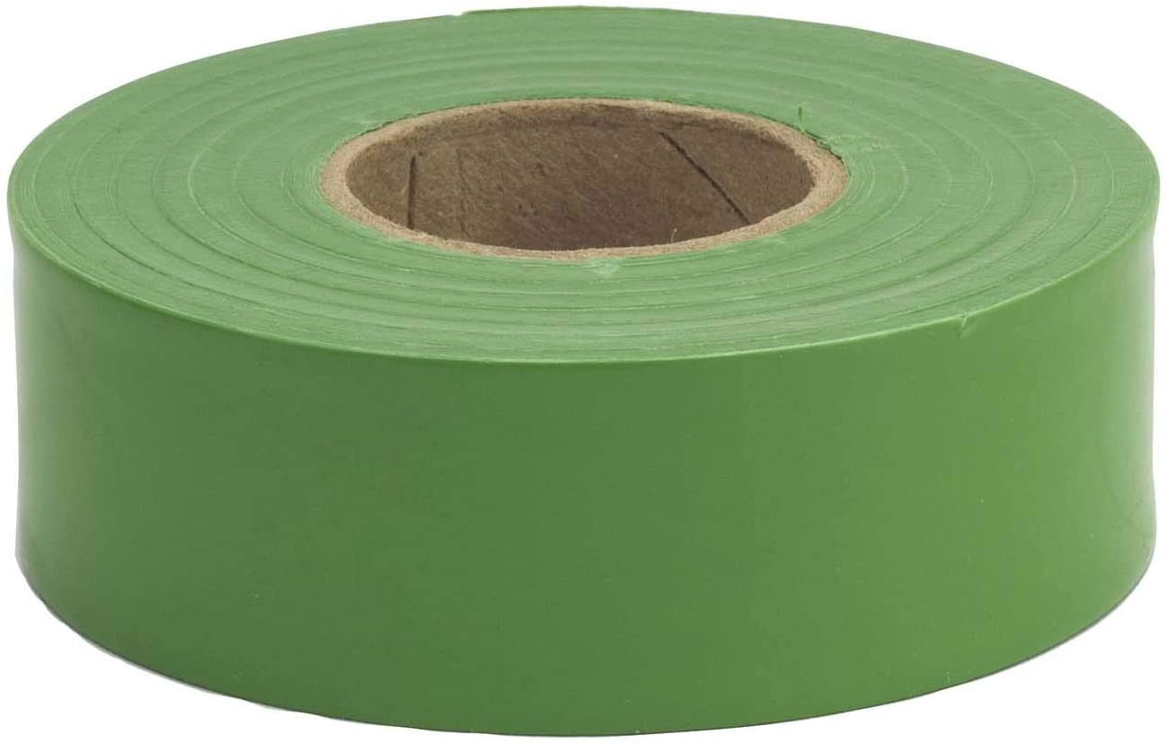 1 - 3/16 "X 300 'Marker Tape Standard Color Green