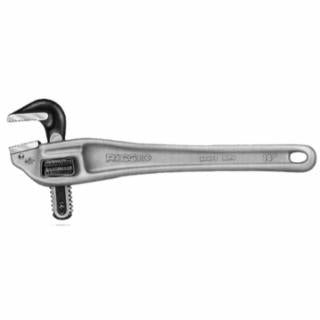 Rigid Offset Pipe Wrenches, Aluminum, 14 in