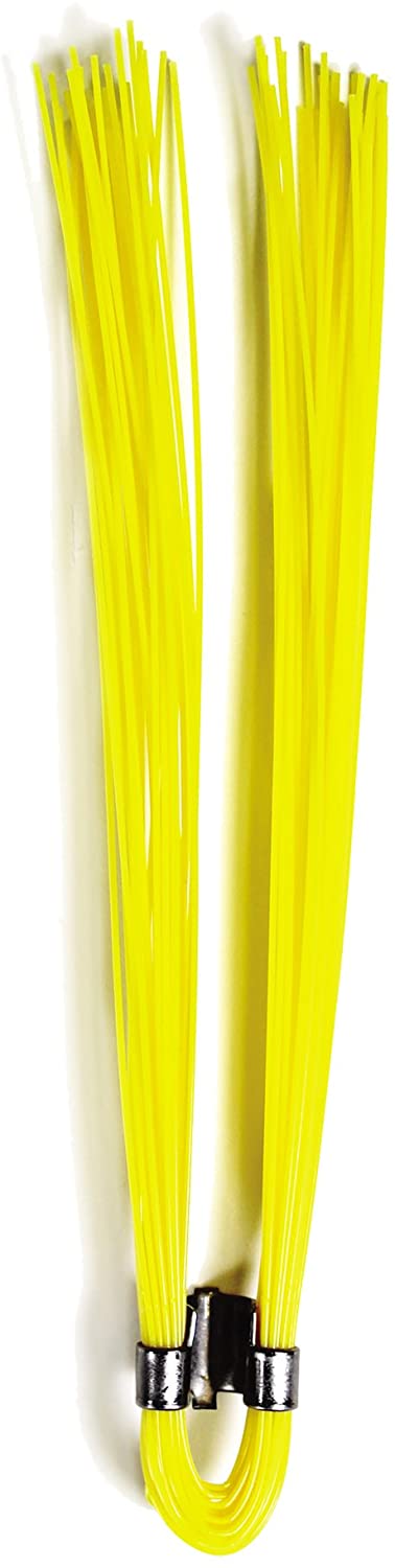 Presco Whisker Marked Whiskers: 1/2 '' x 6 '' (Yellow) / 10 Count