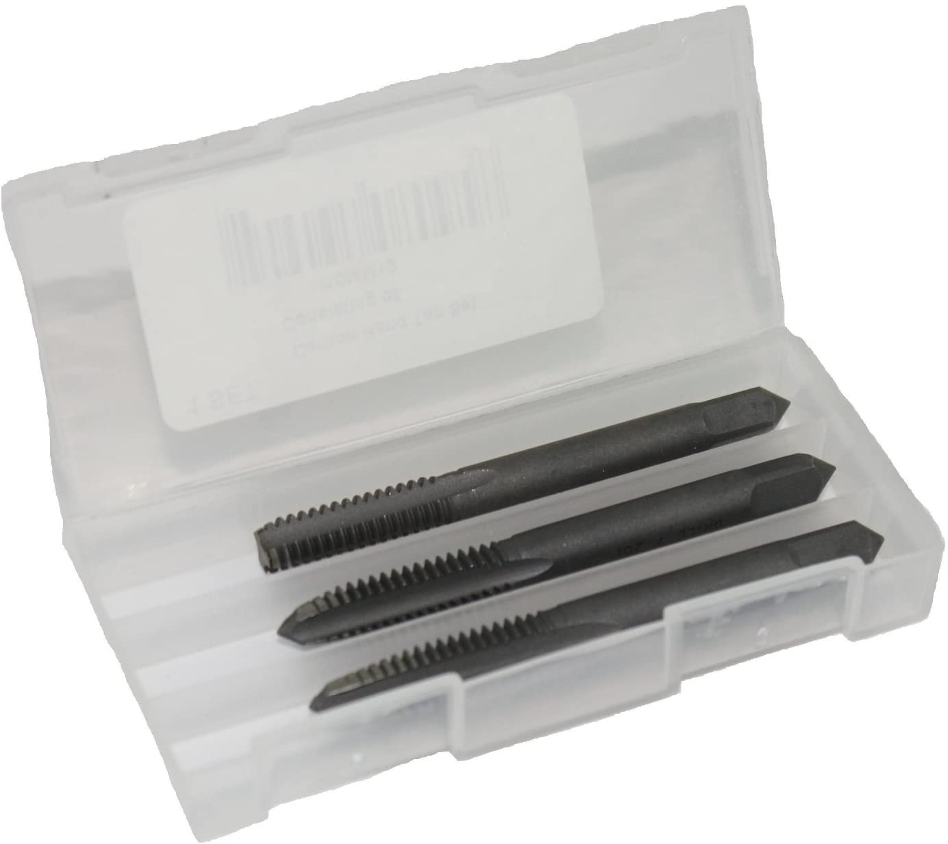 Champion 302-9/16-12-S Carbon Hand Tap Set Taper-Bottom-Plug, 3-Piece