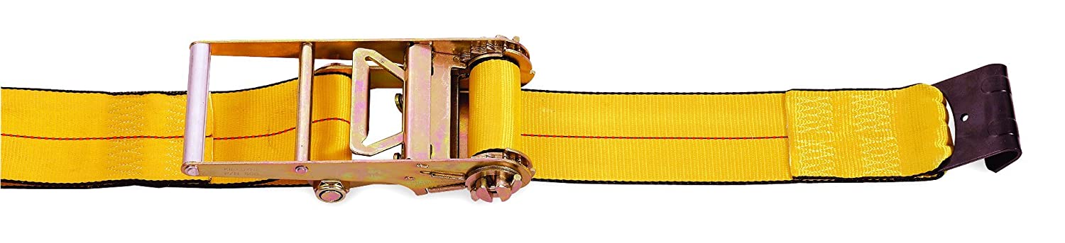 Kinedyne 4" by 30’ Flat Hook Ratchet Strap