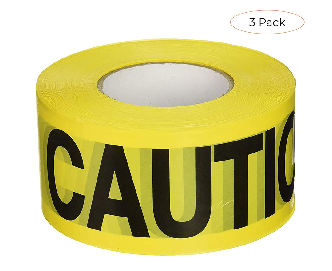 CH HANSON, 16000, Caution Tape 3X1000 (Thrее асk)
