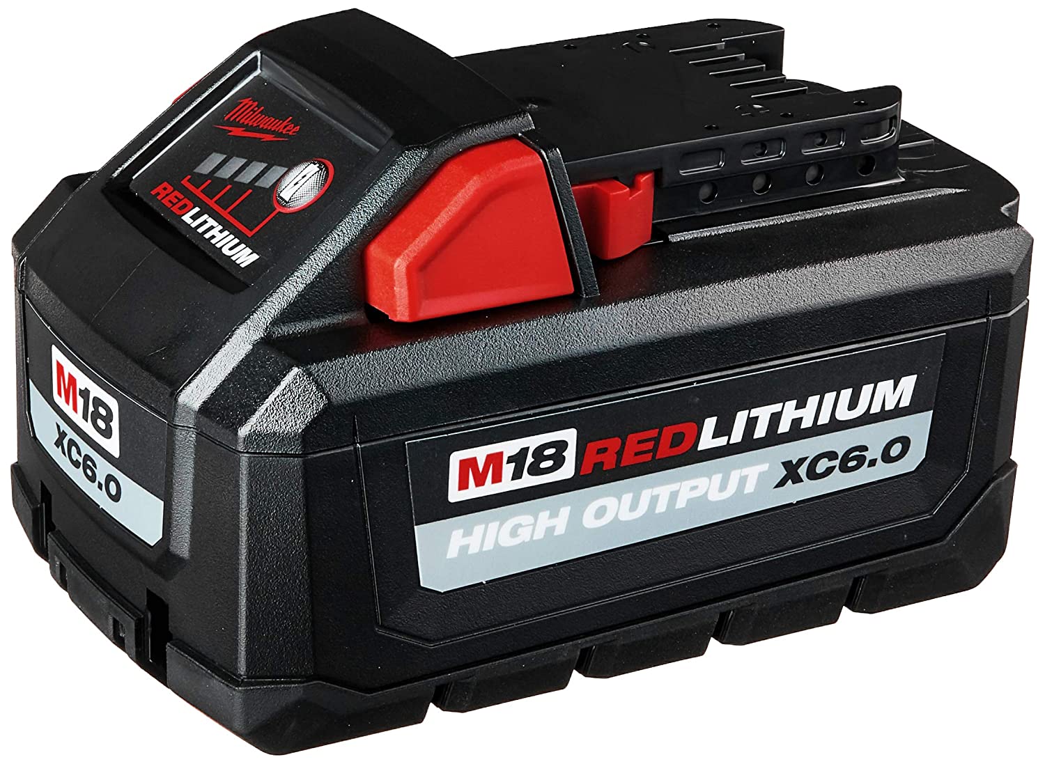Milwaukee 48-11-1865 M18 18-Volt Lithium-Ion High Output Battery Pack 6.0Ah