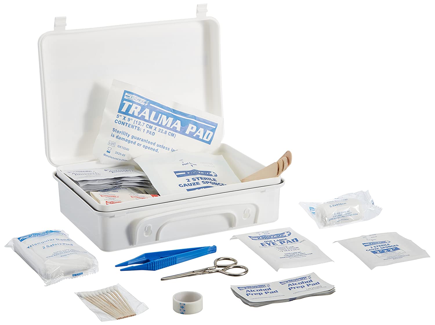 25 Person Contractor First Aid Kit (Plastic Case)