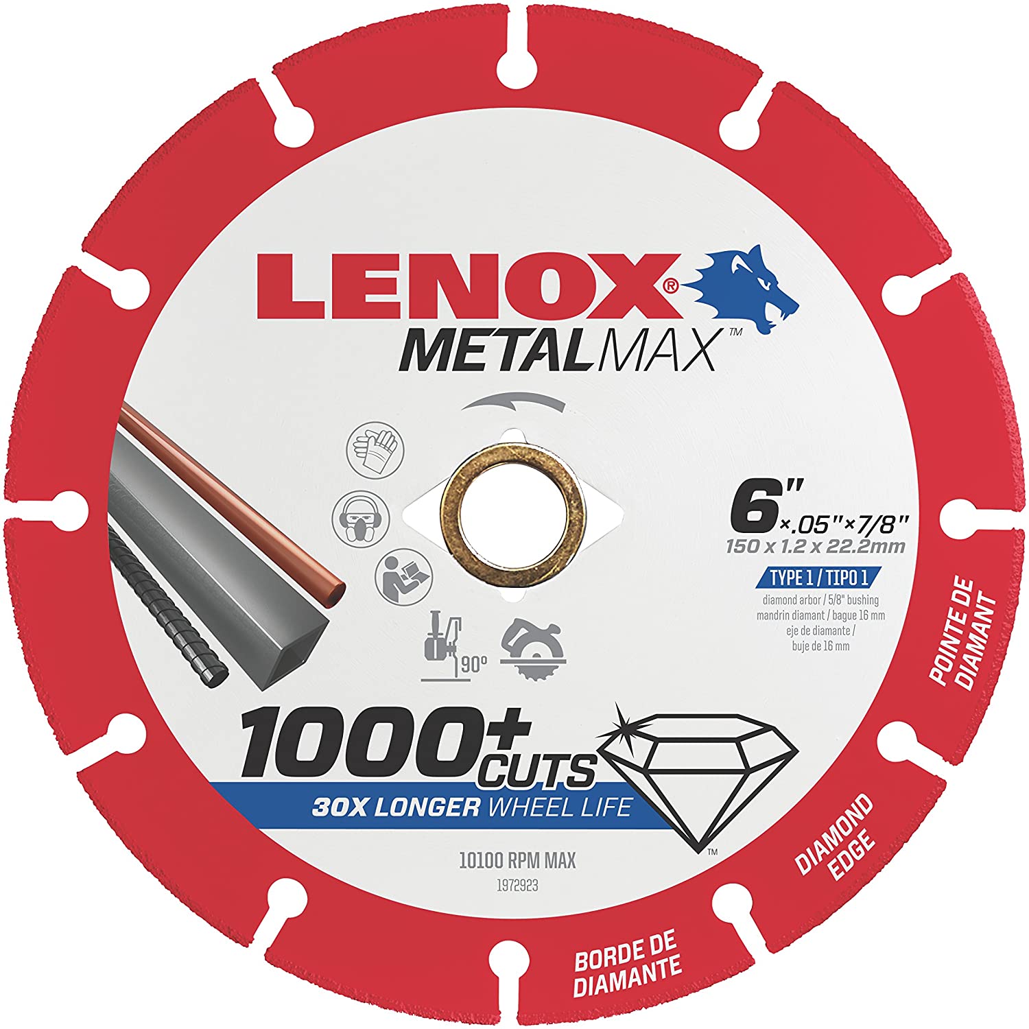 6" Metal Max Wheel