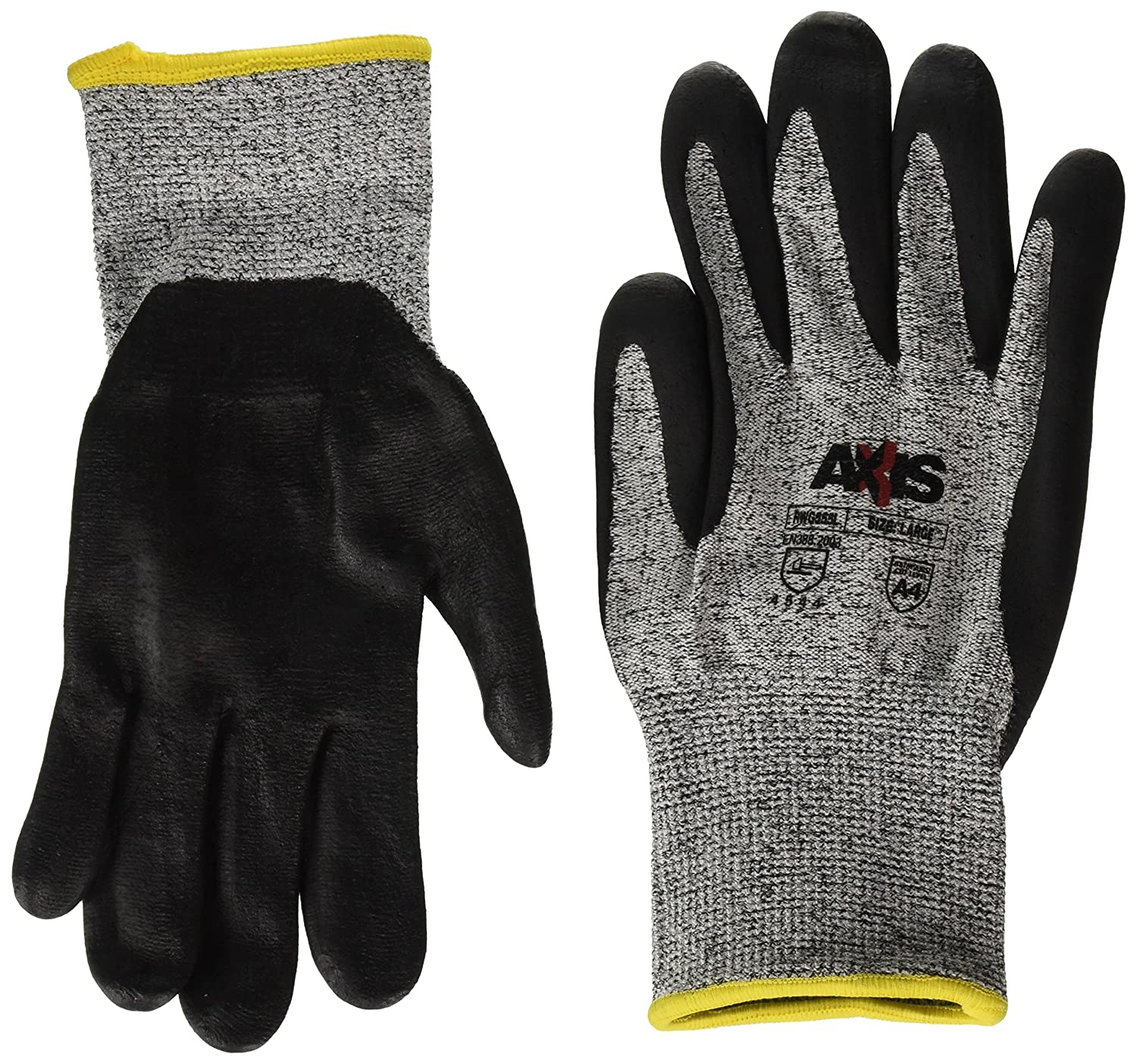 Axis Cut Protection Level A4 Work Glove 13 Gauge Large