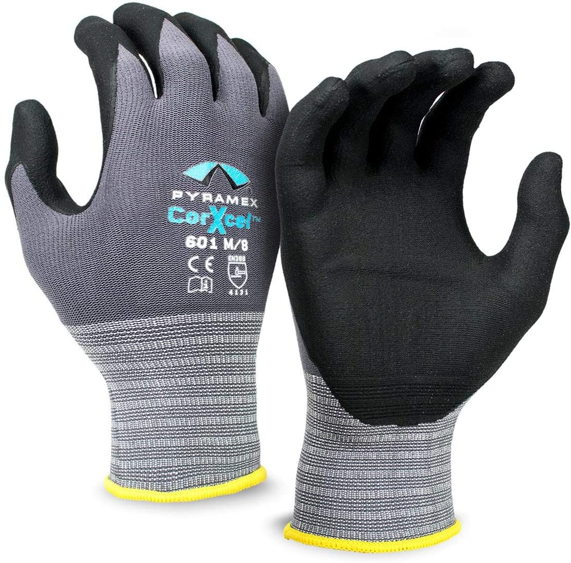 Micro-Foam Nitrile Gloves (GL601 Series) Size M (8) (ea)