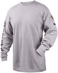 FR T-Shirt Long Grey L