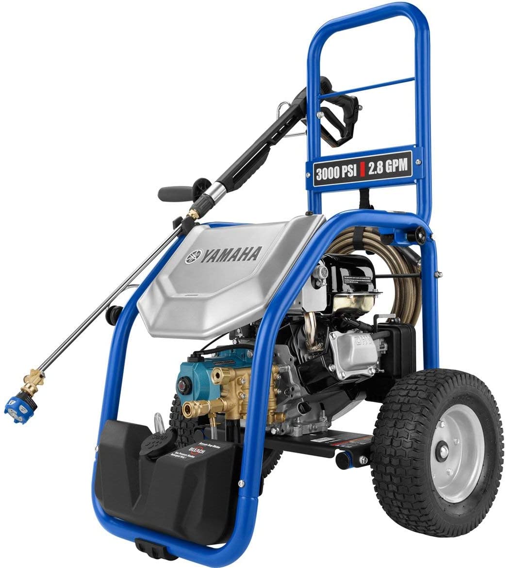 Yamaha 3000 PSI 2.8 GPM Gasoline Pressure Washer with CAT Pump